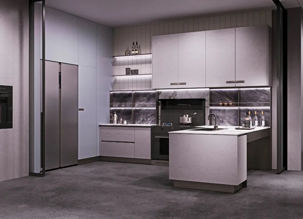 Aurora kitchen cabinets in dubai