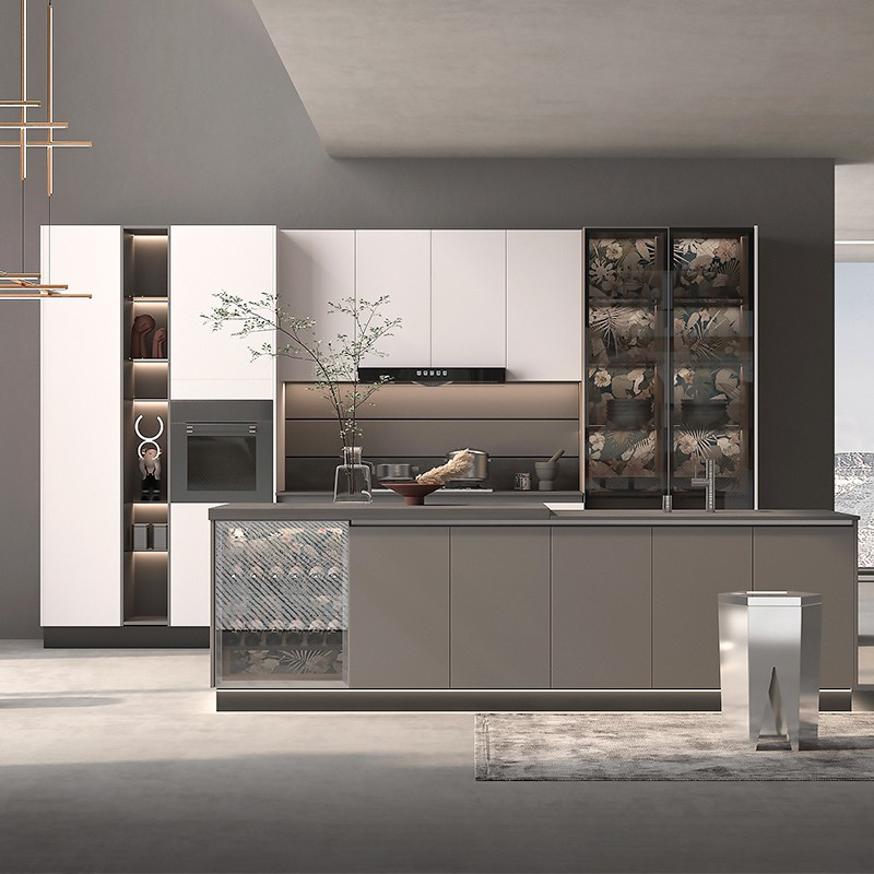 modern kitchen cabinets in dubai
